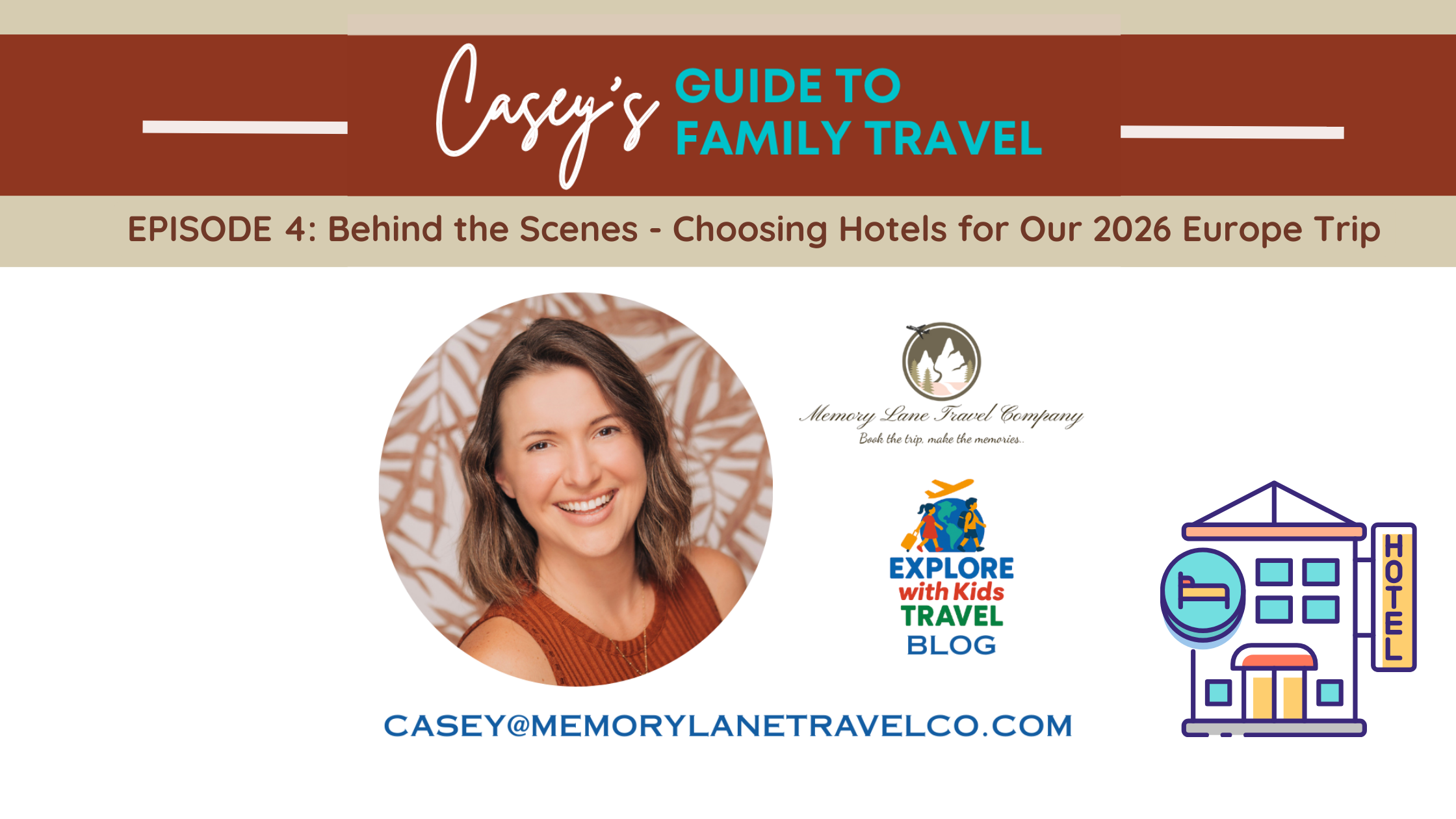 Behind the Scenes: Choosing Hotels for Our 2026 Europe&nbsp;Trip